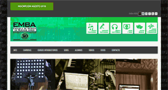 Desktop Screenshot of emba.com.ar
