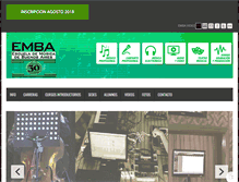 Tablet Screenshot of emba.com.ar